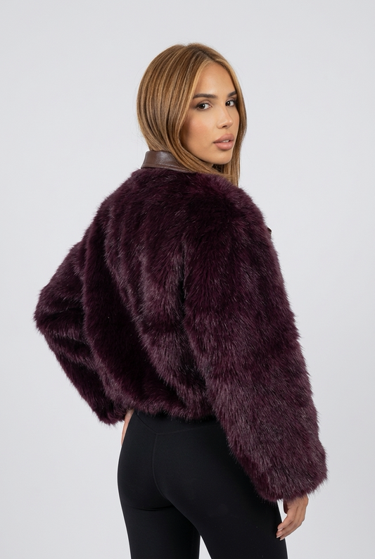 VOLVA JACKET-Burgundy