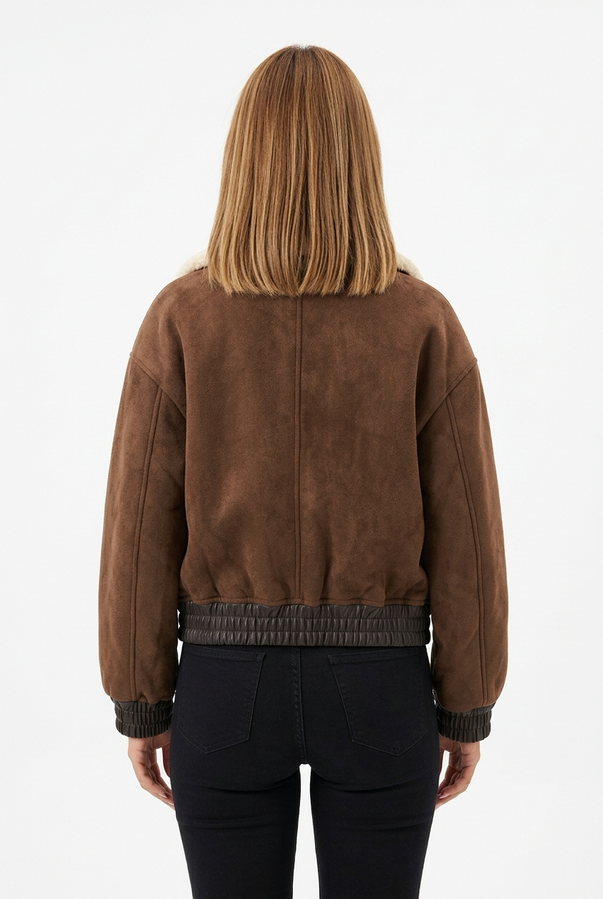 MELINA JACKET -Brown