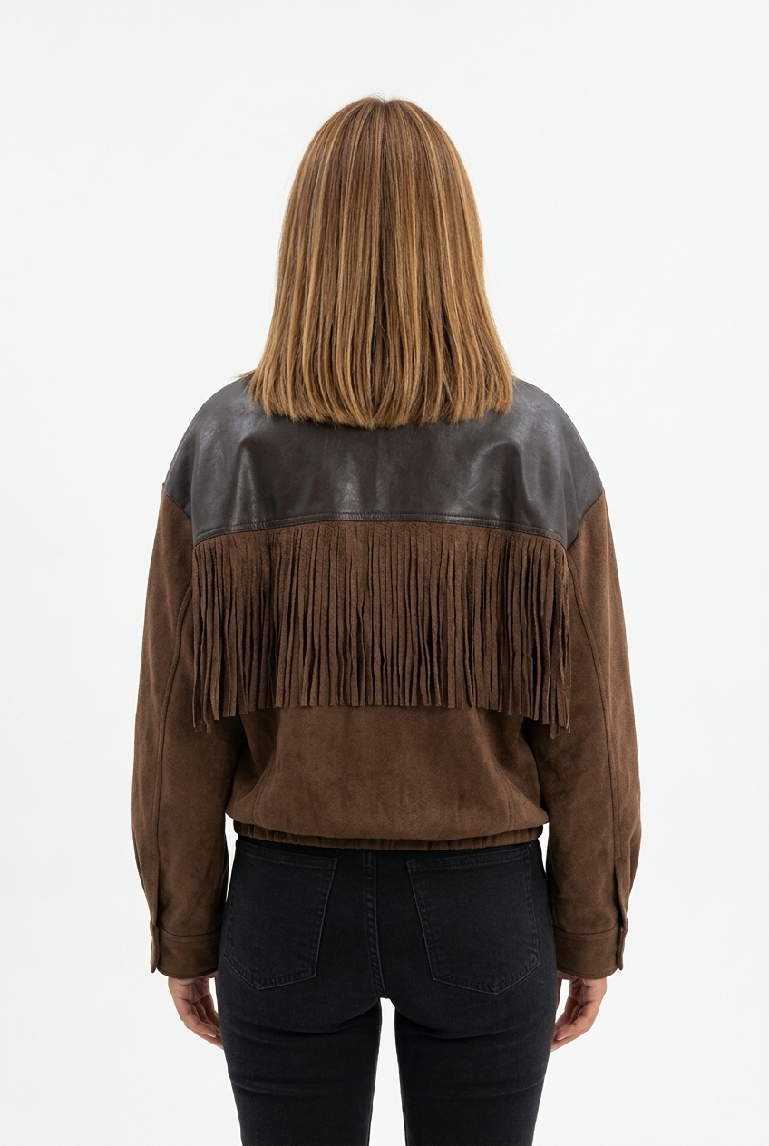 WESTY JACKET-Brown
