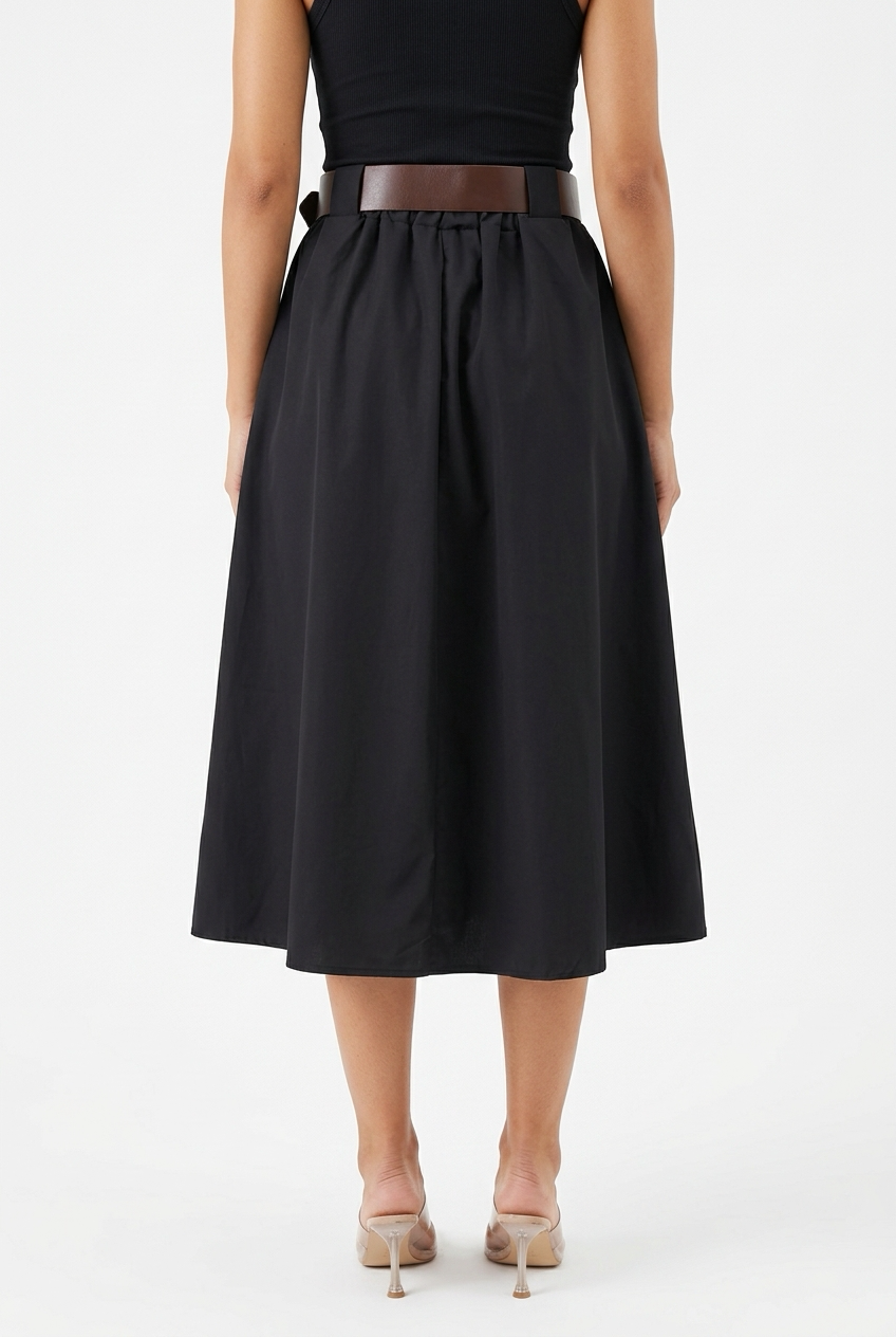DELICIA SKIRT-Black