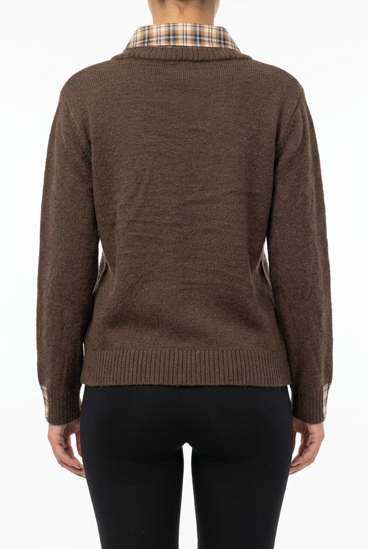 ITA | NY SWEATER-Brown