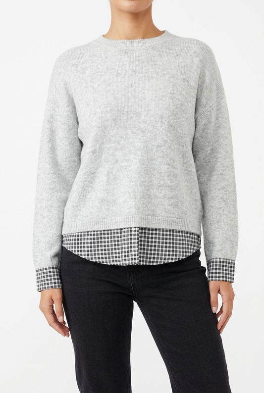 VERINA SWEATER-Grey