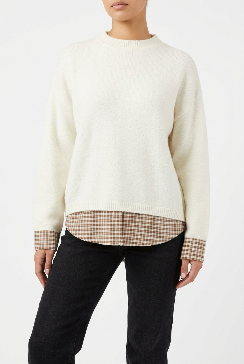 VERINA SWEATER-Beige