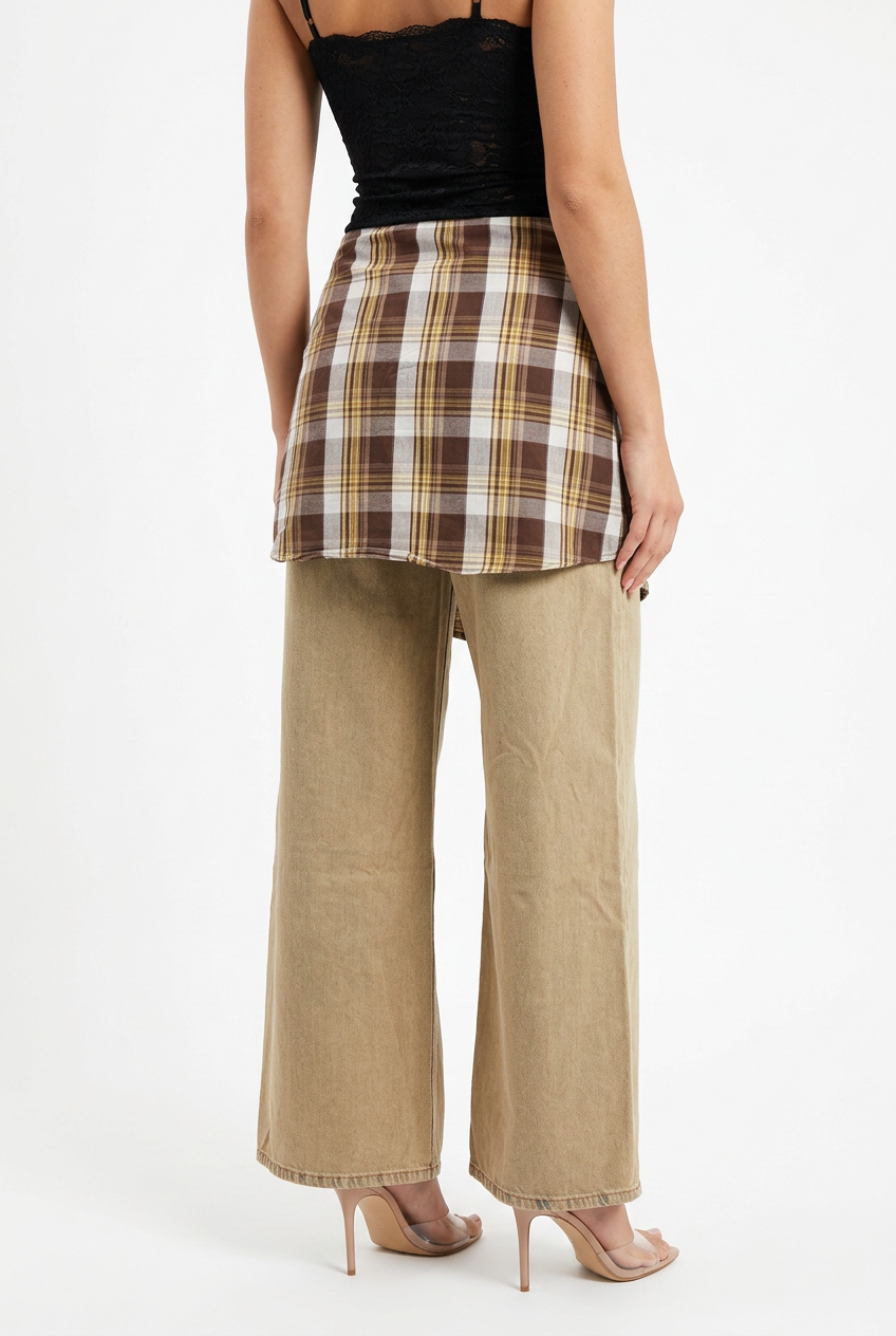 YOUMI JEANS-Brown