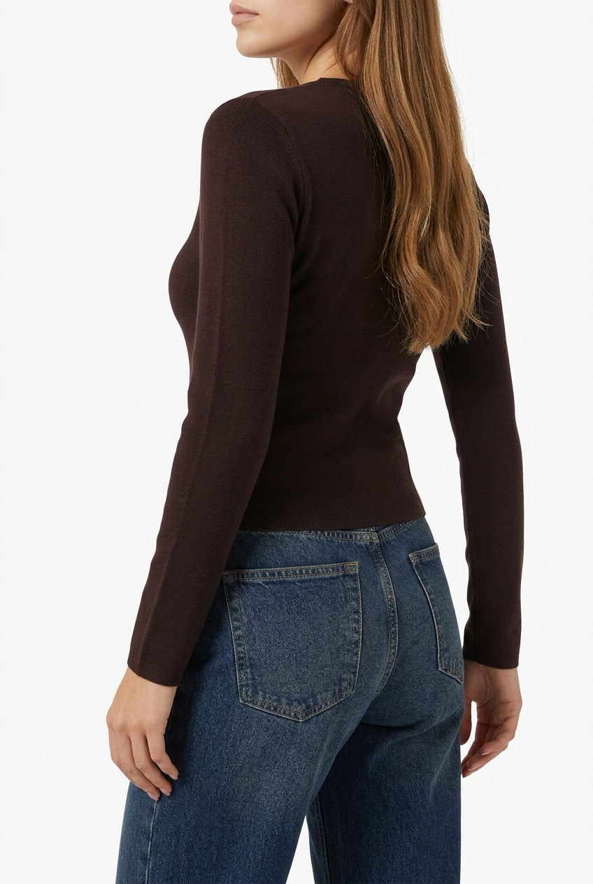 CARELLA TOP-Brown