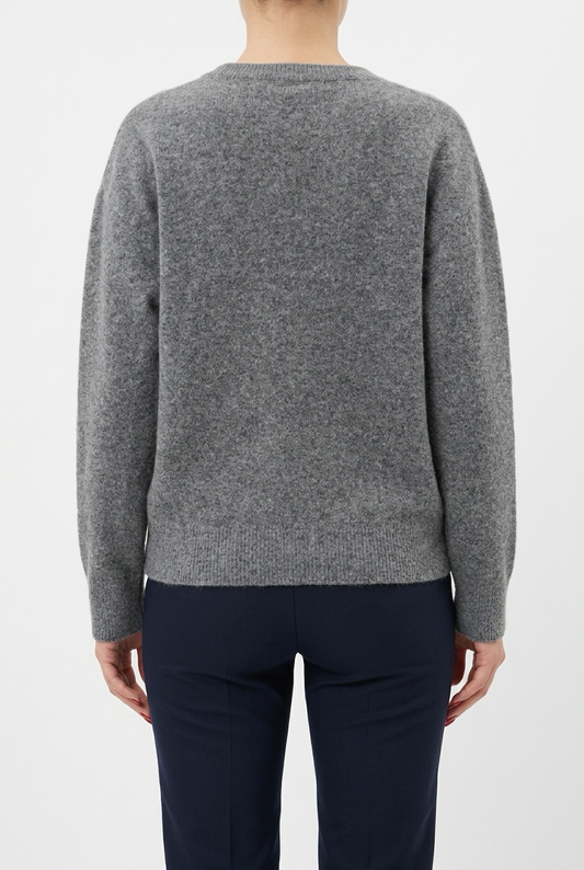 STAR SWEATER-Grey