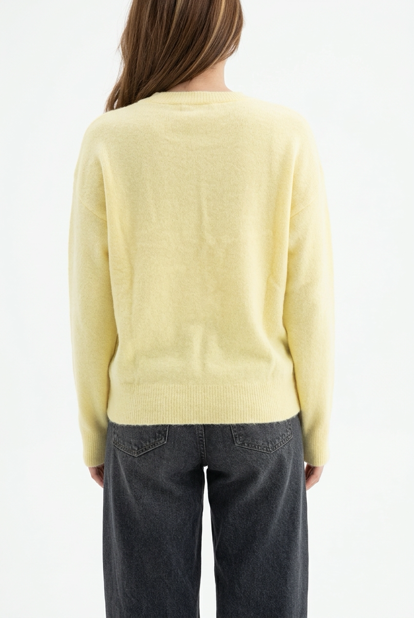 DUOFISH SWEATER-Yellow