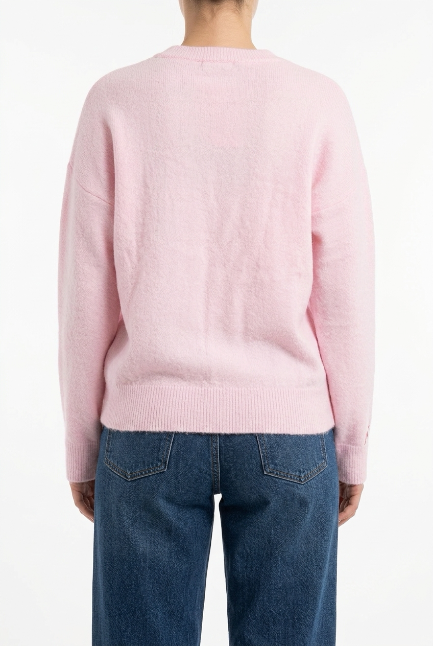 REDHEART SWEATER-Pink