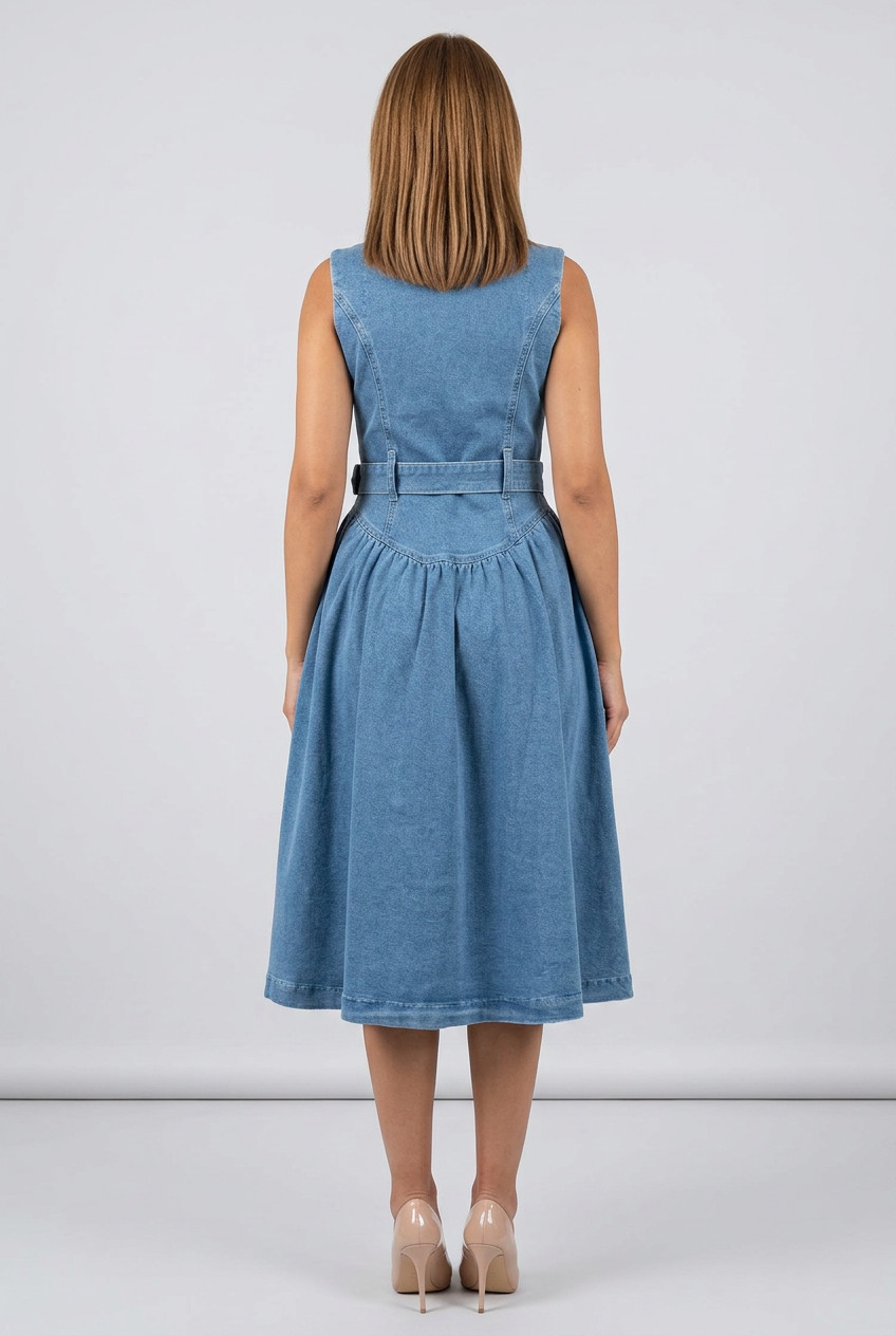 Aura Dress Blue