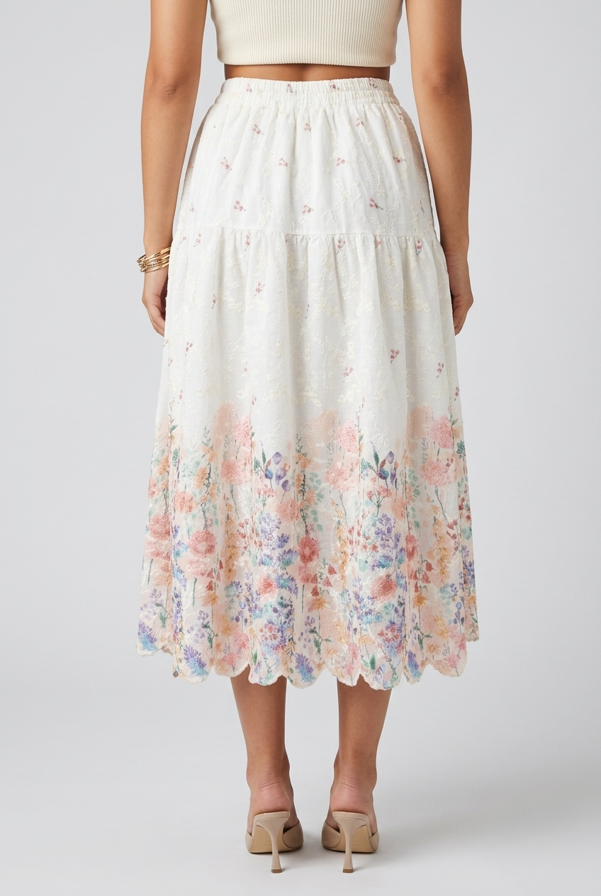 Rosy Skirt