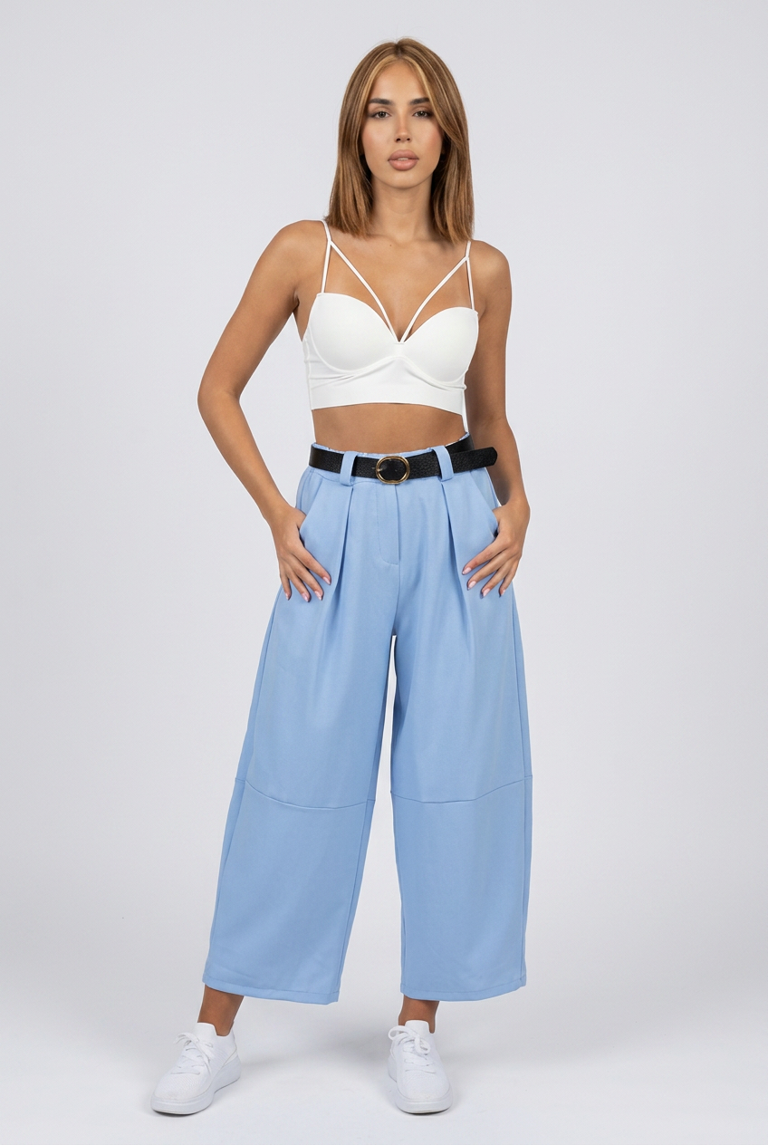 Barrel Pants Blue