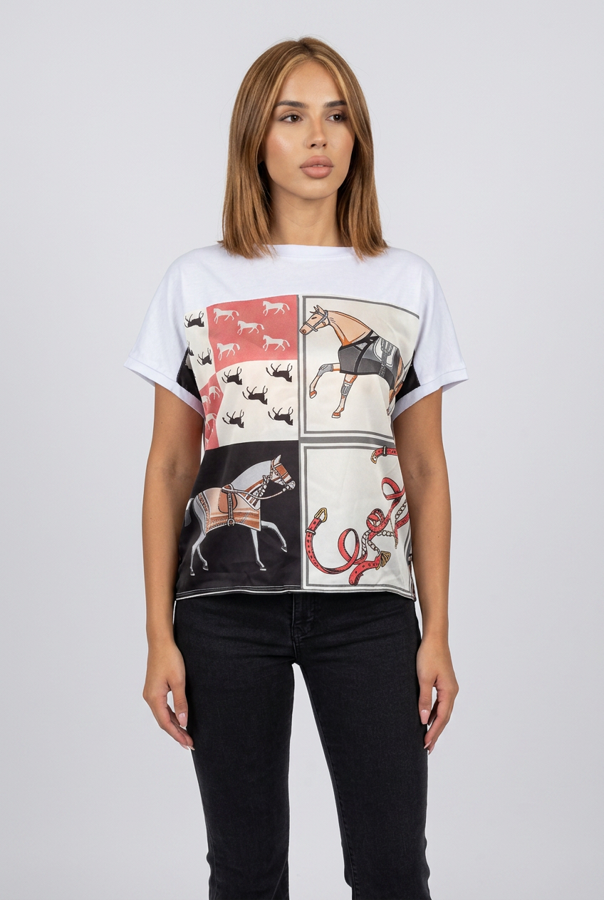 Horsy Top Black
