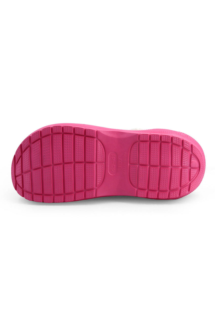 Bear Crocs Fuchsia