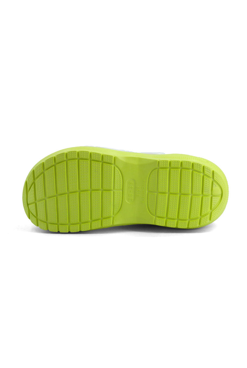 Bear Crocs Lime Green