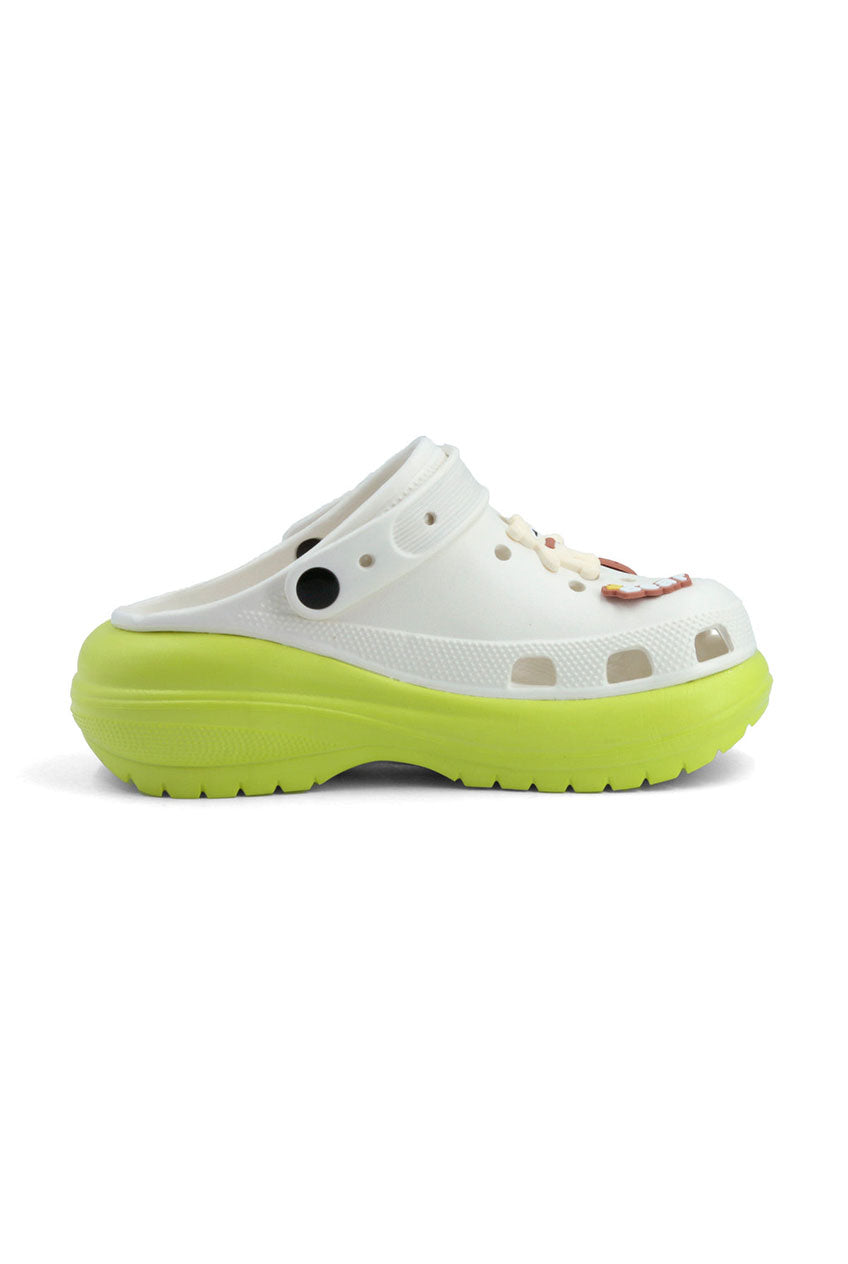 Bear Crocs Lime Green