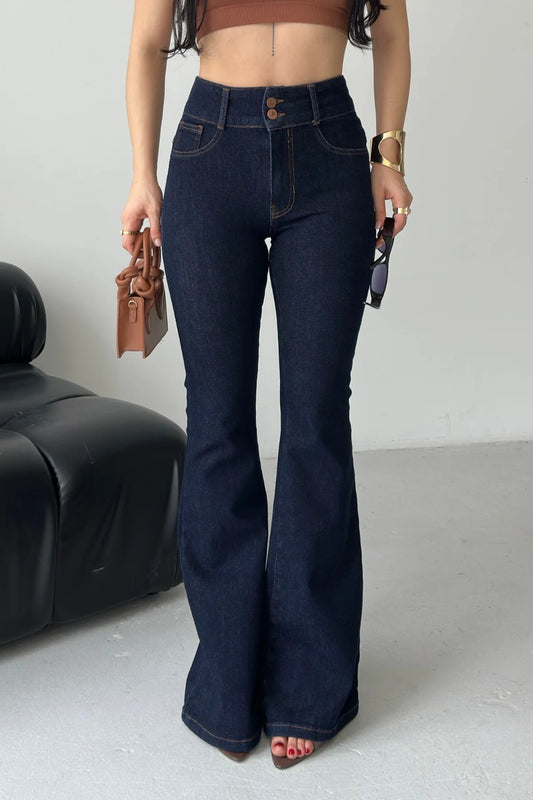 Flarino Jeans Navy
