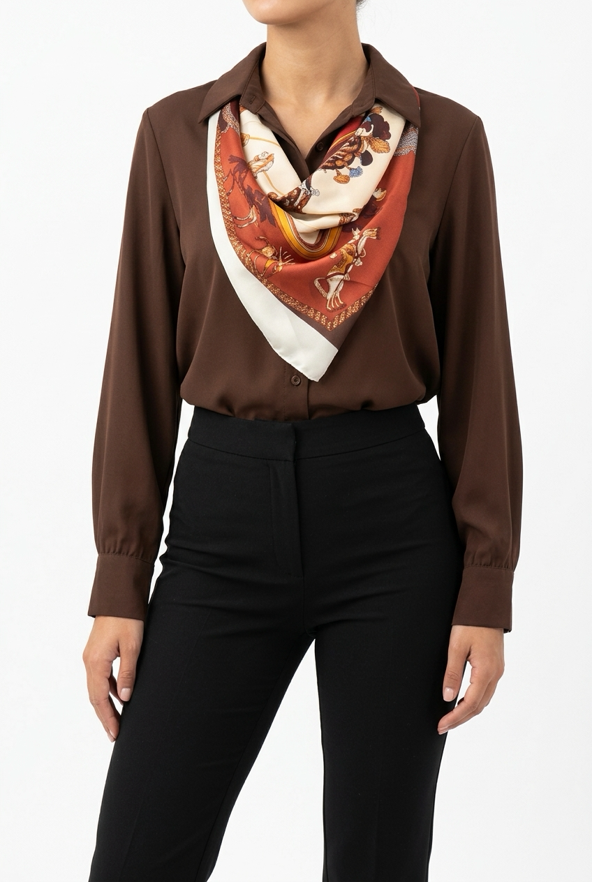 SCAPI SHIRT-Brown