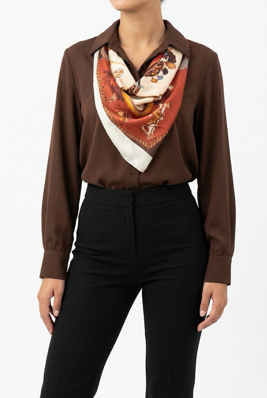 SCAPI SHIRT-Brown