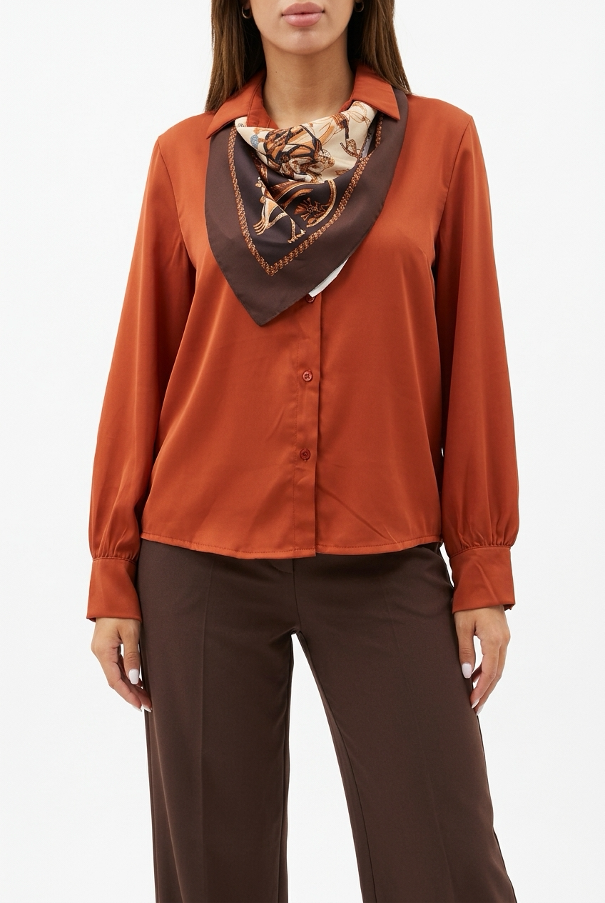 SCAPI SHIRT-Brick