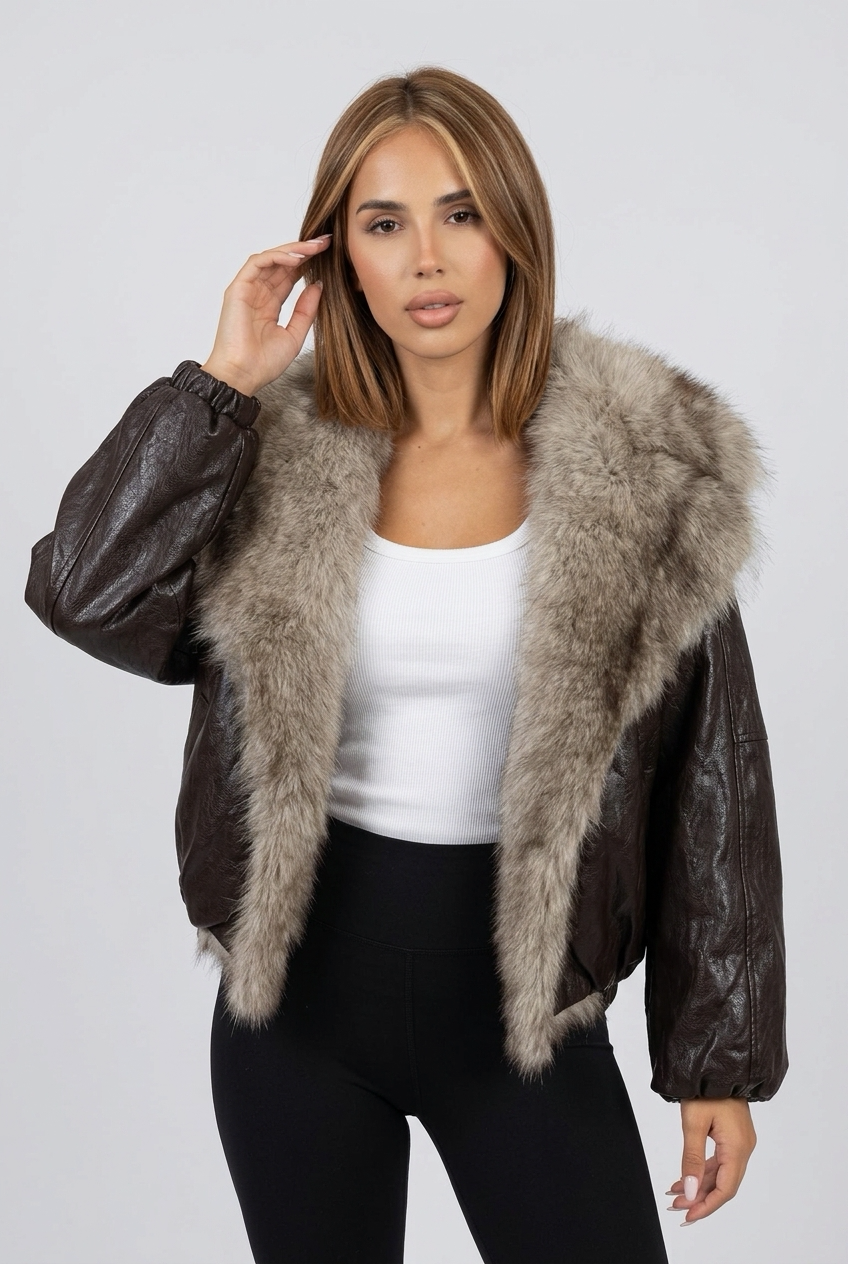 VOLVA JACKET-Moccha