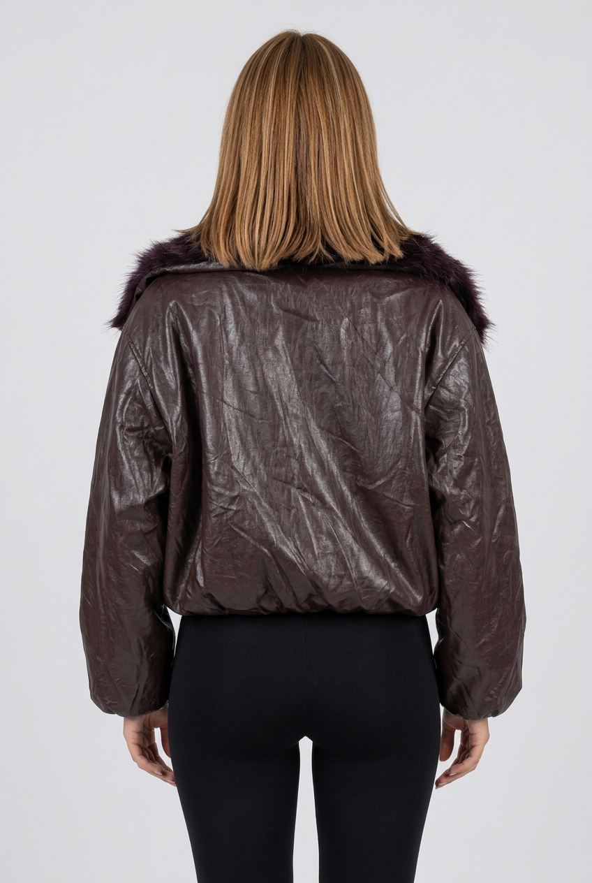 VOLVA JACKET-Burgundy