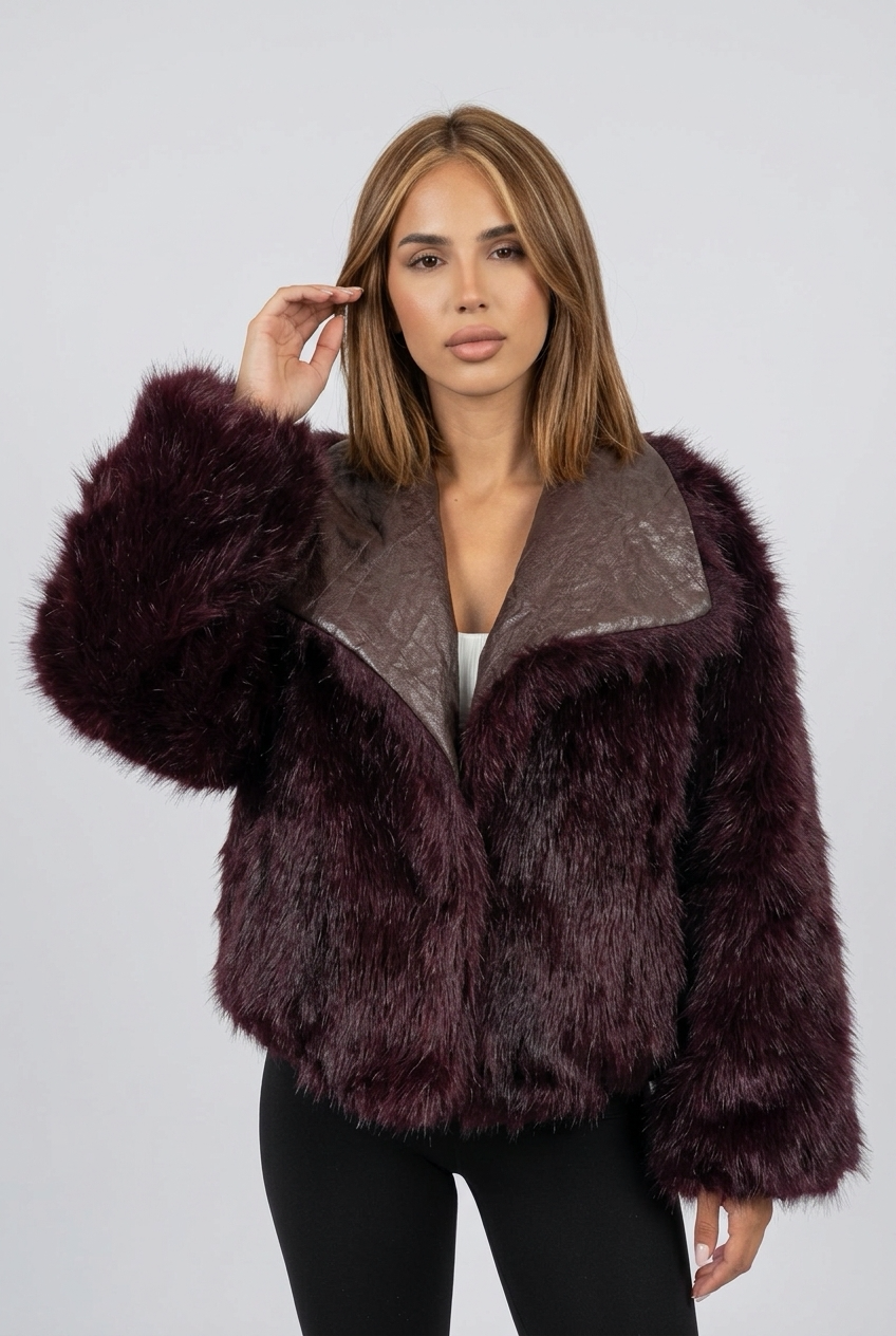 VOLVA JACKET-Burgundy