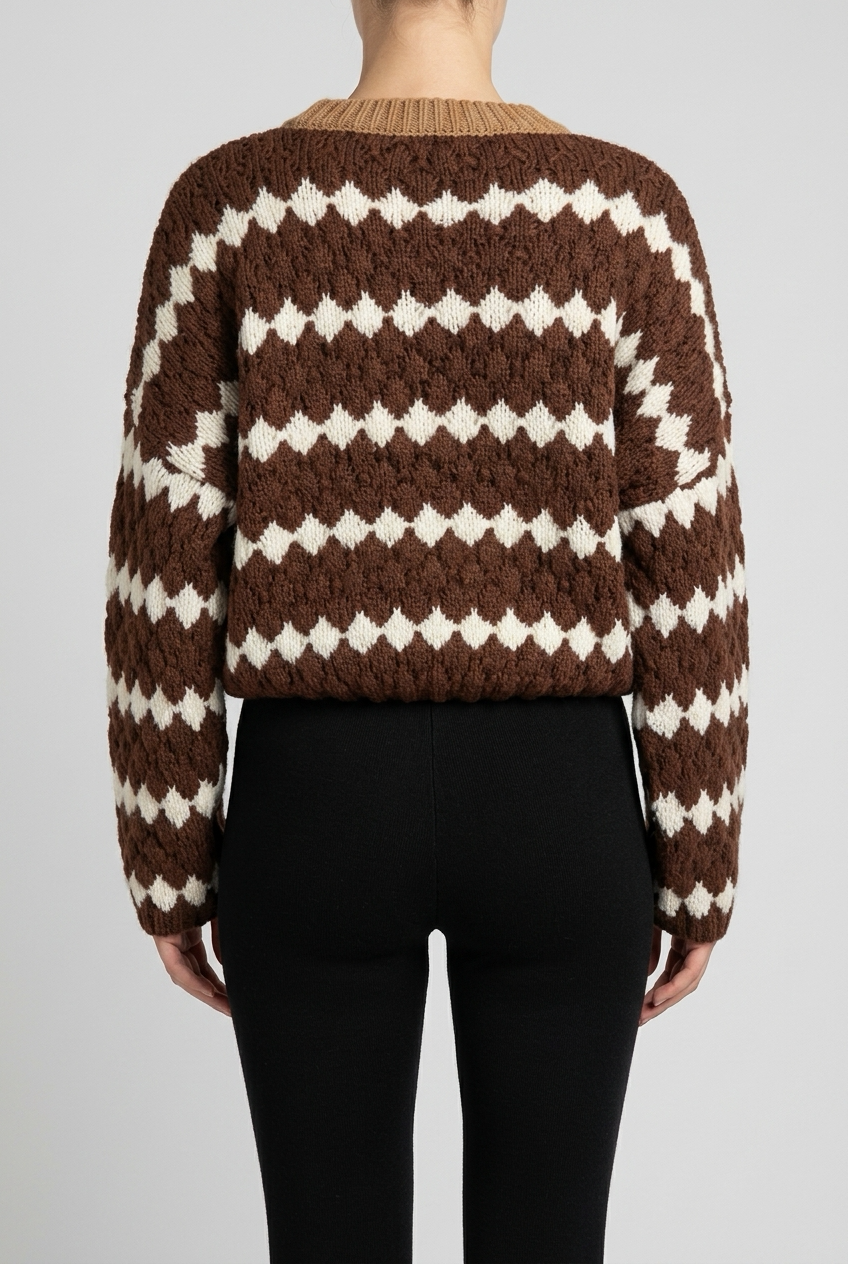 CHERRYBOW SWEATER-Brown
