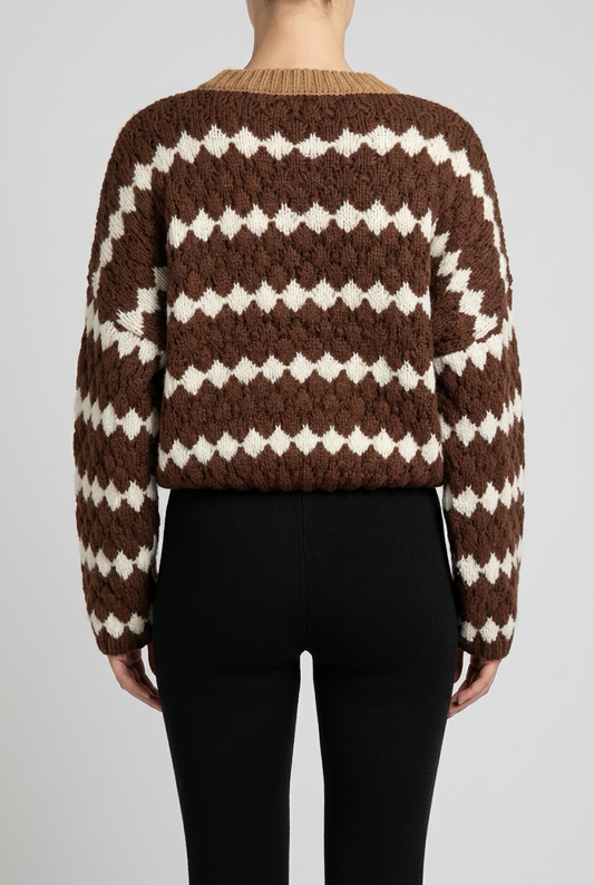 CHERRYBOW SWEATER-Brown