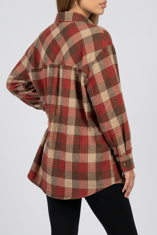 PINLOVE SHIRT-Red