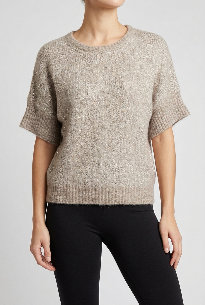 CREDO SWEATER-Beige