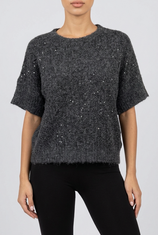CREDO SWEATER-Grey