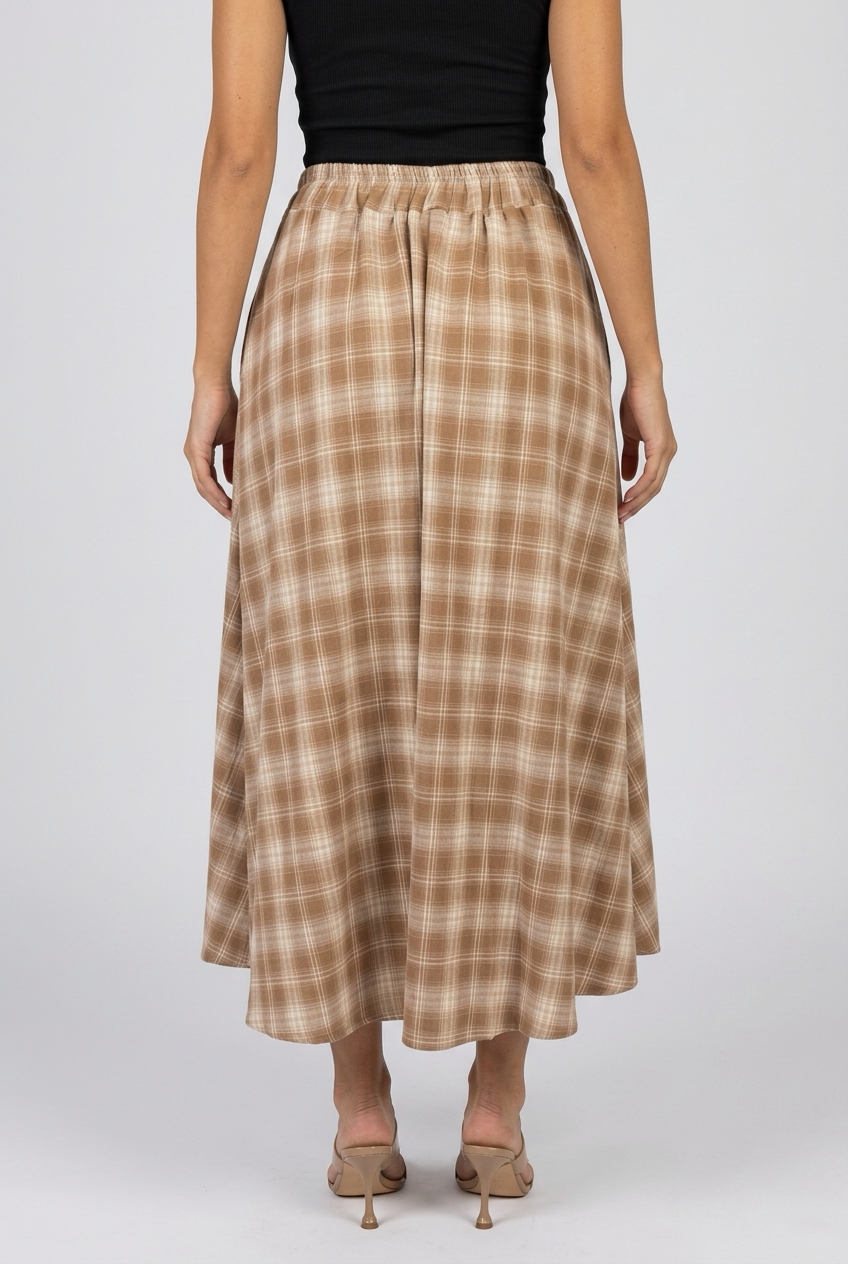 DONNO SKIRT-Beige