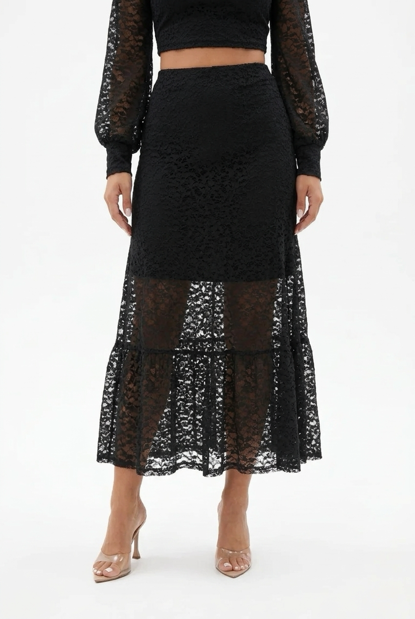 LACINA SKIRT-Black