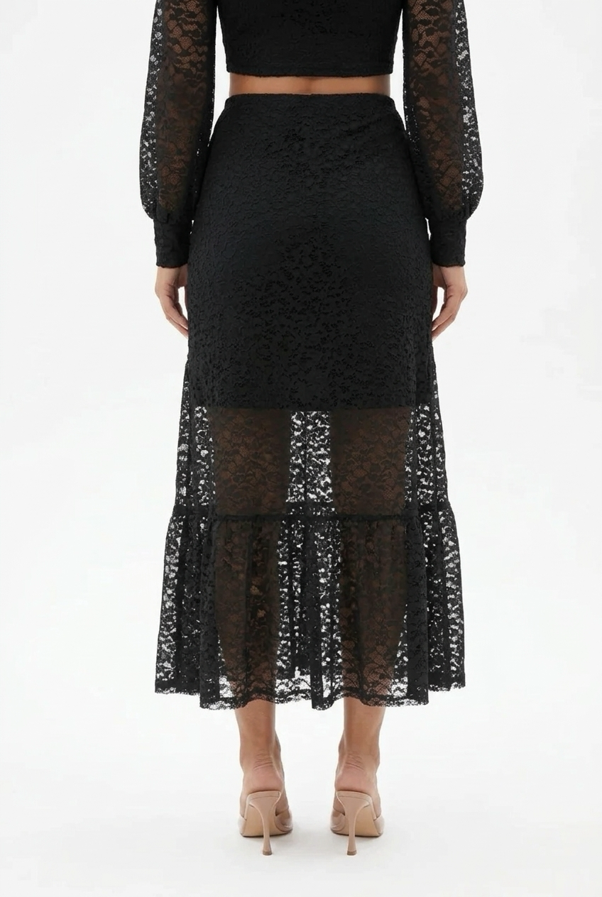 LACINA SKIRT-Black