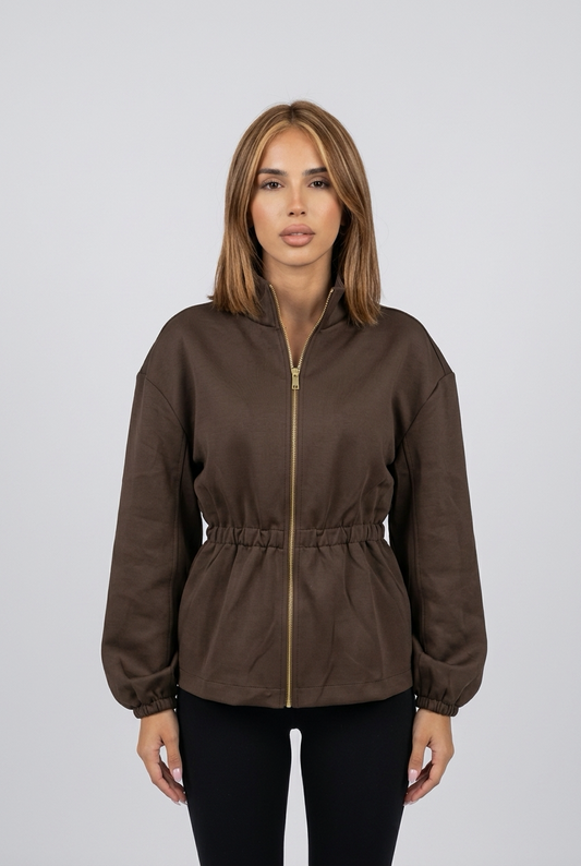 BADARO JACKET -Brown
