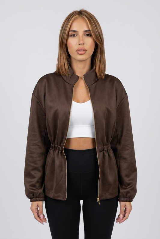 BADARO JACKET -Brown