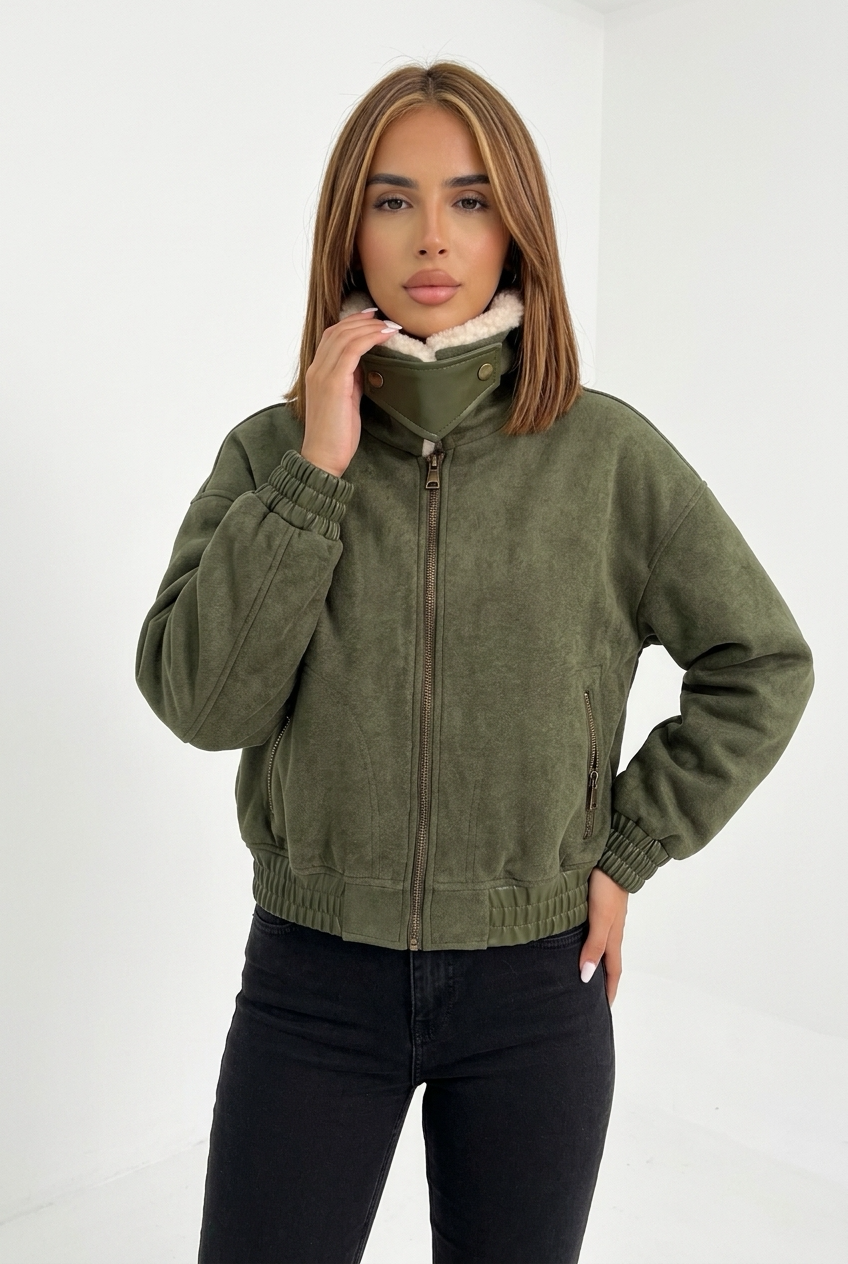 MELINA JACKET -Olive Green