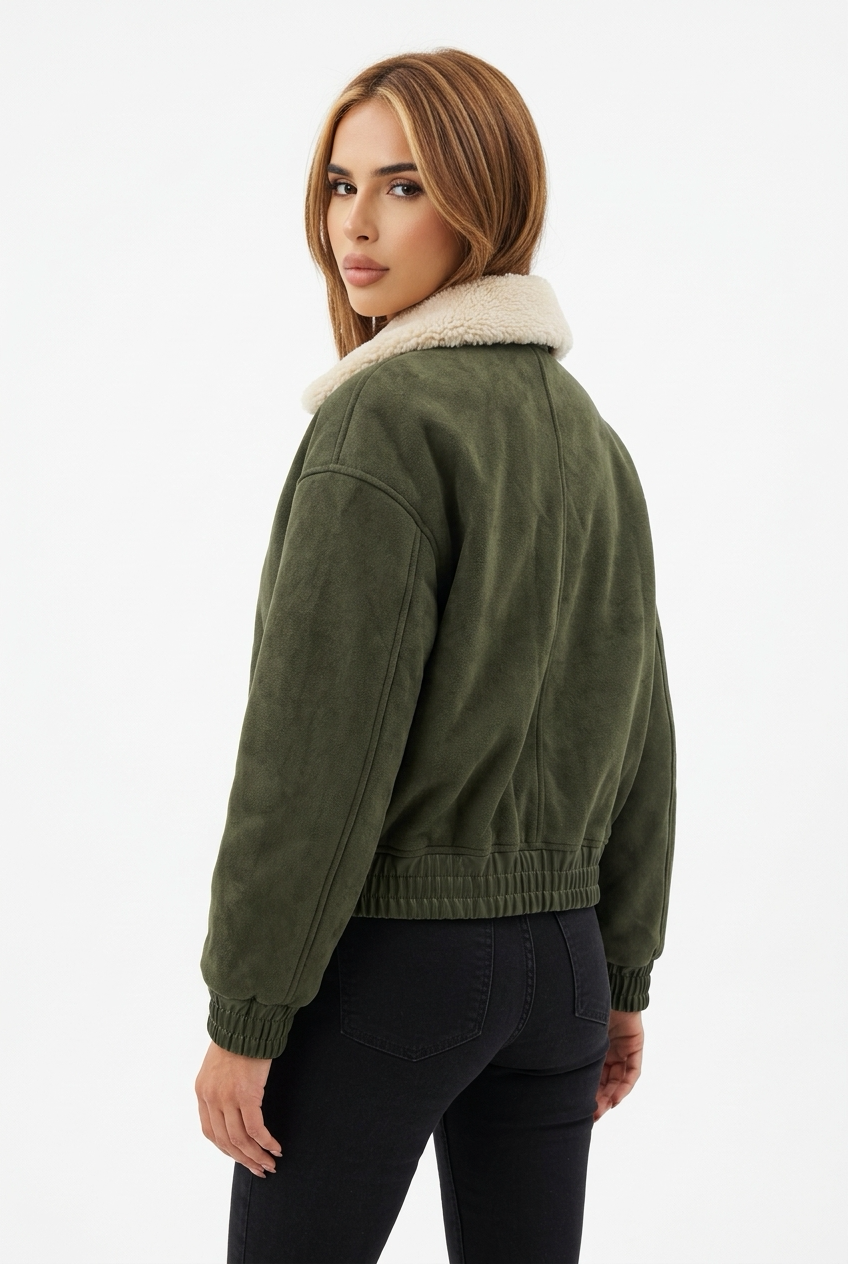 MELINA JACKET -Olive Green