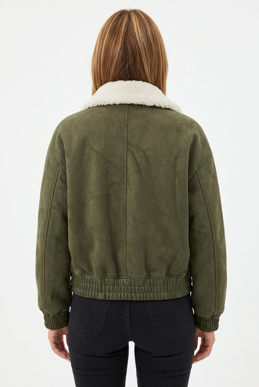 MELINA JACKET -Olive Green