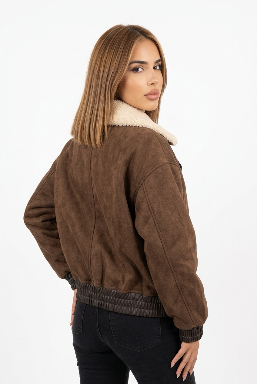 MELINA JACKET -Brown