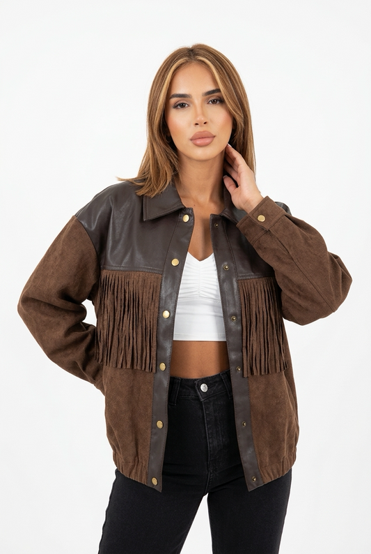 WESTY JACKET-Brown