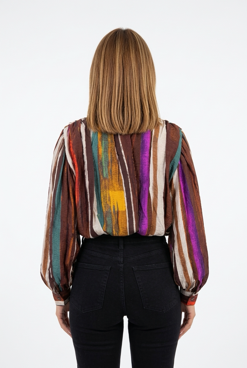 STERLA SHIRT-Brown