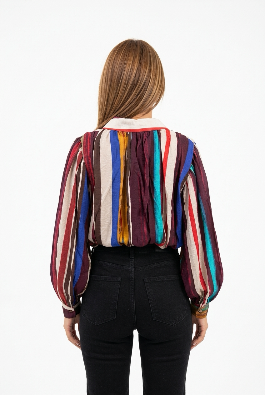 STERLA SHIRT-Red