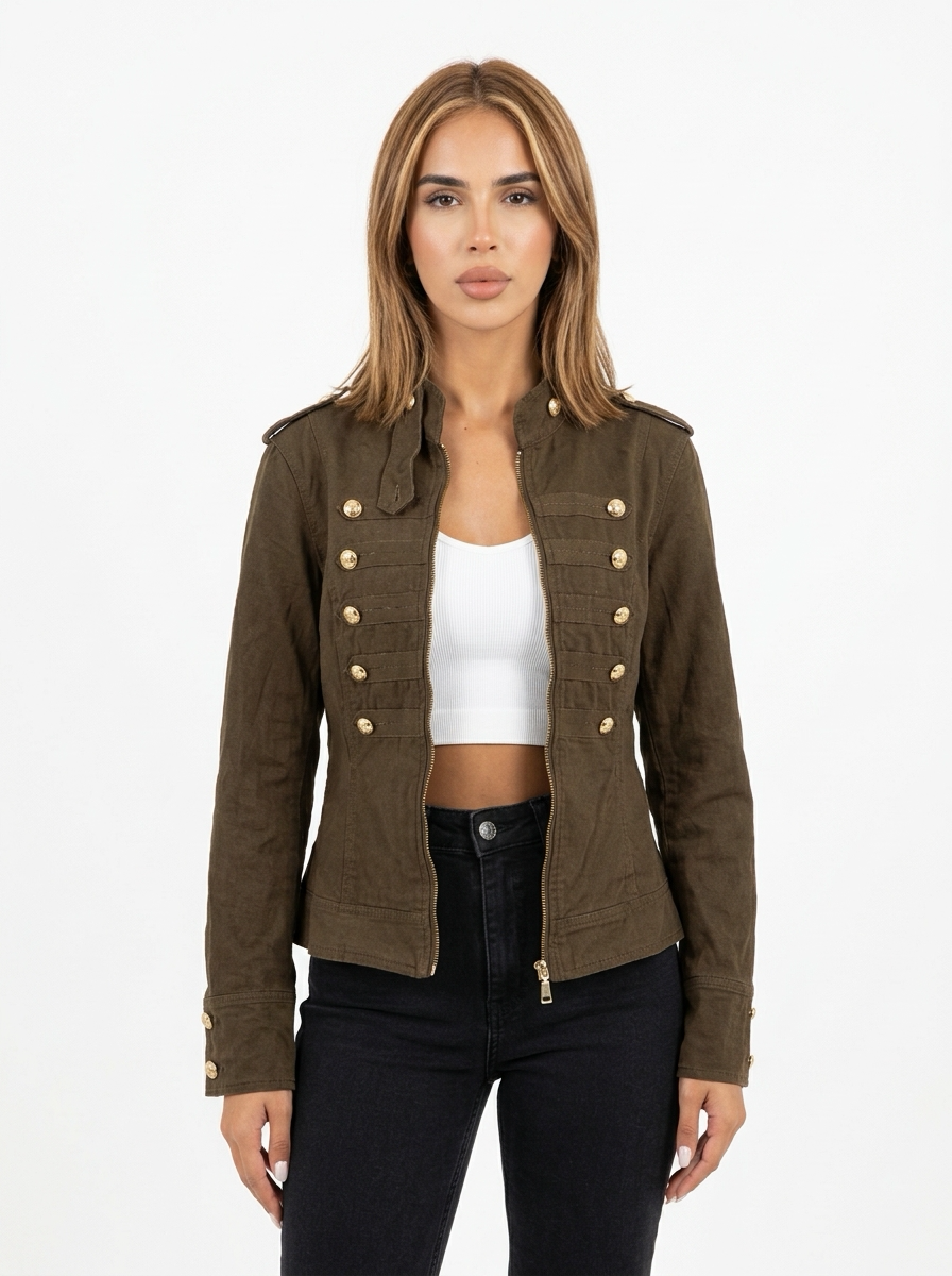 NAPOBLU JACKET-Brown