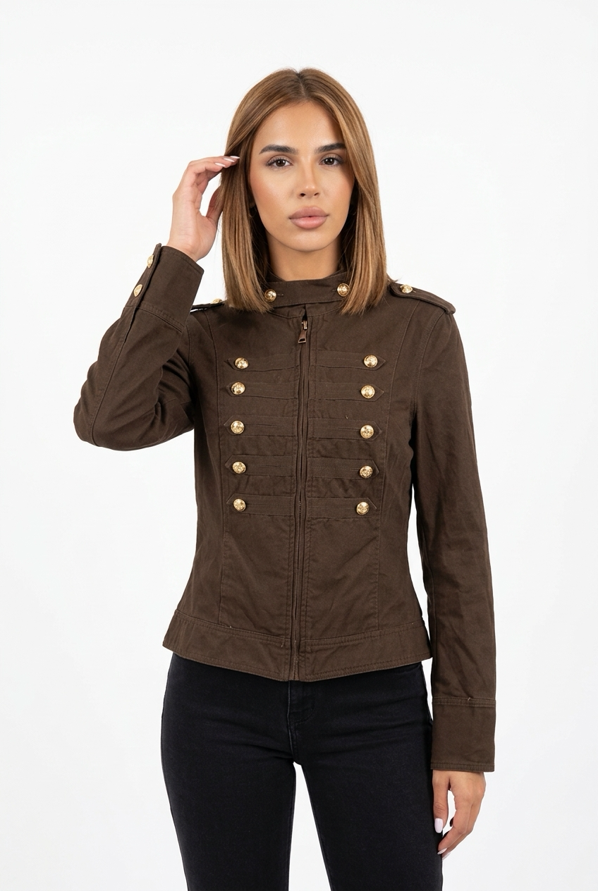 NAPOBLU JACKET-Brown