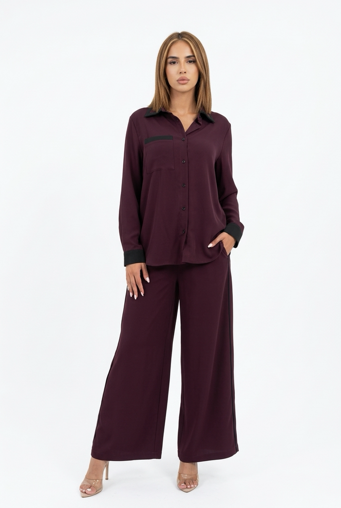 LUMA SET-Burgundy