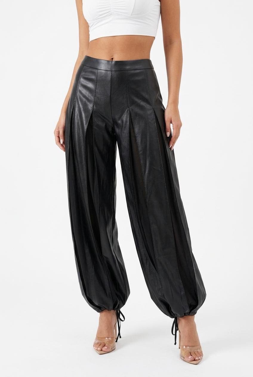 MELANIA PANTS-Black