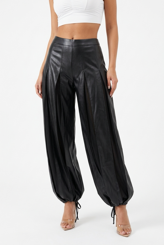 MELANIA PANTS-Black