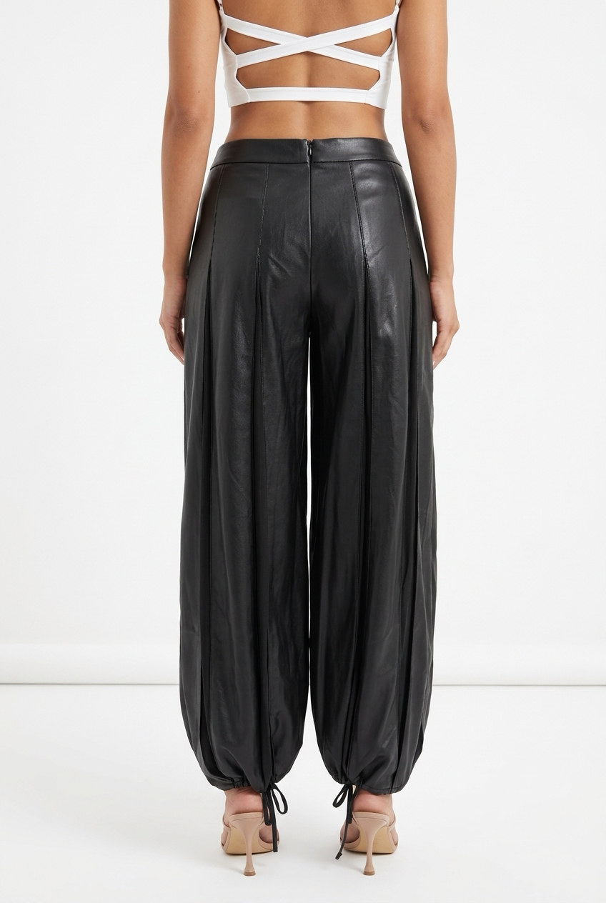 MELANIA PANTS-Black