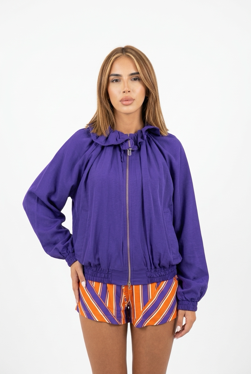 VINY JACKET-Purple